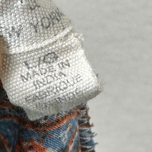 Flint & Moss Boho Midi Skirt Size L Gypsy Hippie Festival Patchwork Cowgirl - Picture 4 of 9